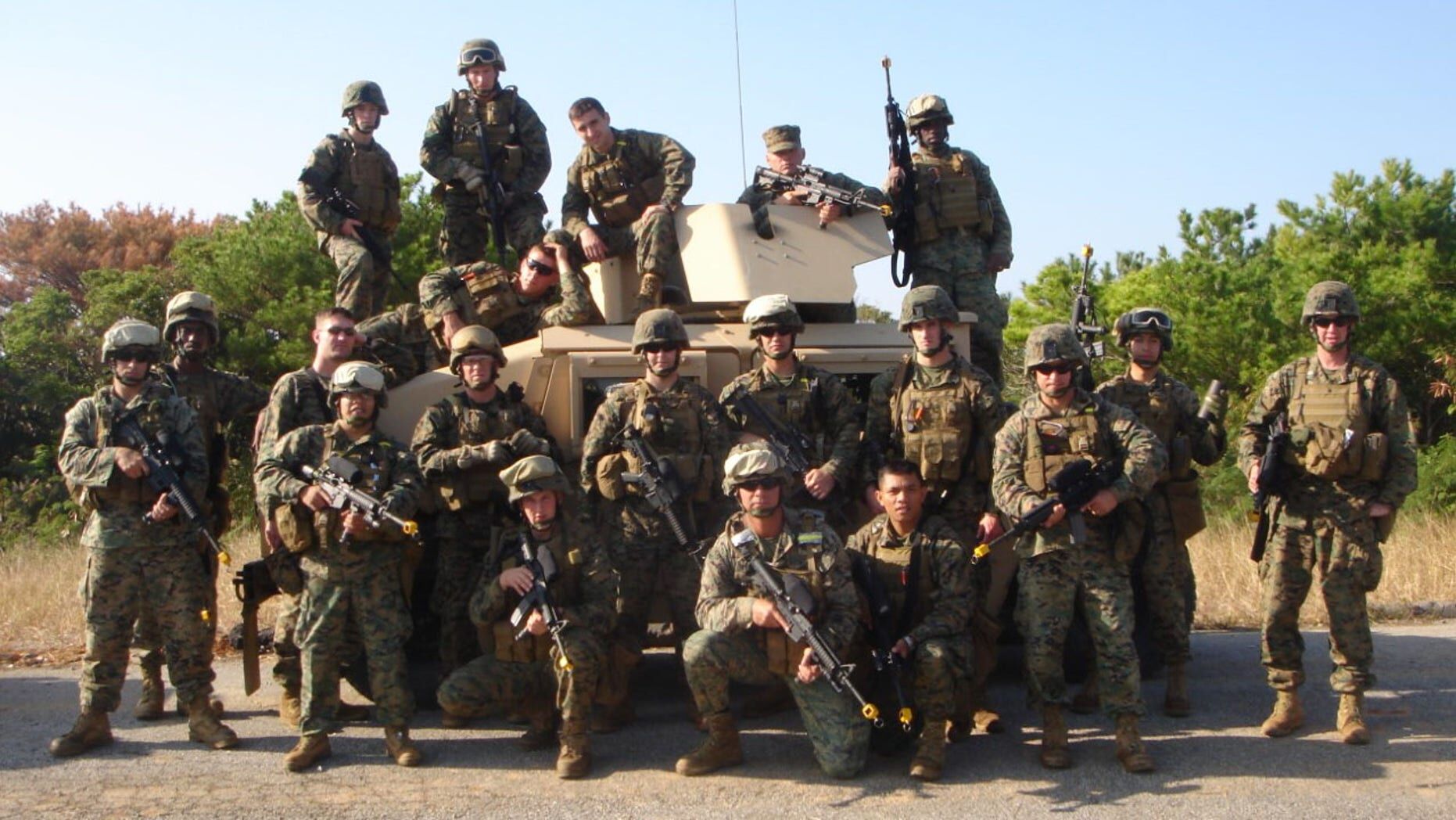 US Marines Embedded Training Team